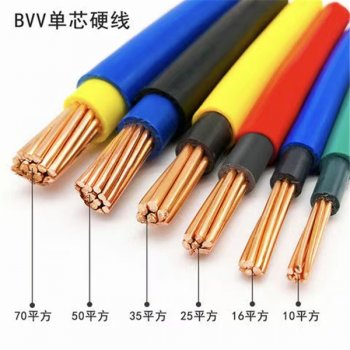 铜线聚氯乙烯绝缘电线